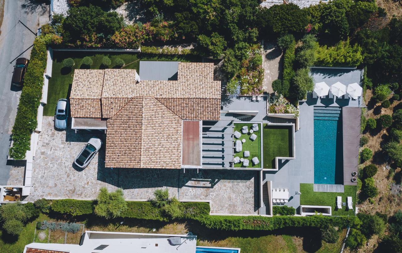 レ・ズィサンブル Vue Panoramique Sur La Baie De St Tropezヴィラ エクステリア 写真